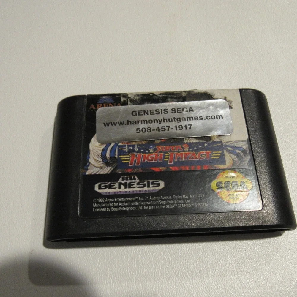 Super High Impact‎ (Sega Genesis, 1992) Cartridge Only